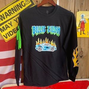 Billie Eilish Concert World Tour 2019 long sleeves Shirt Double Sided size S